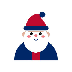 santa claus vector art illustration