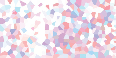 Abstract mosaic pastel patterned background with soft hues of pink purple and blue ideal for creative projects and decorative designs