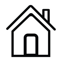 house icon on white background