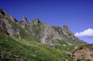 mountain landscape in the alps