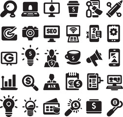 Business and Marketing Icons Set
