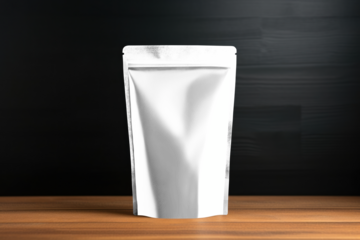Coffee bean bag png mockup, transparent design