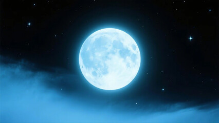 Obraz premium moon and stars