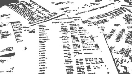 Abstract dust texture overlay with particles on transparent background. Grunge dirt grain texture for vintage overlay and old photo effects. 