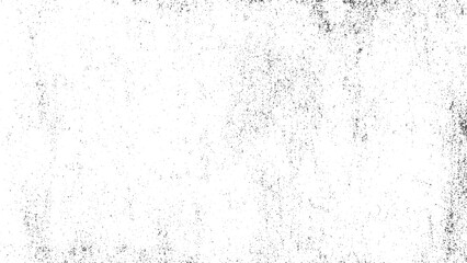Distressed halftone grunge black and white vector texture -texture of concrete floor background. 
