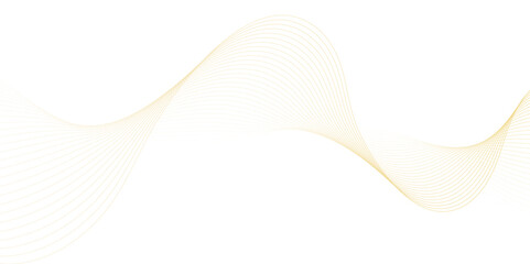 Abstract wavy lines Isolated background design. Wave modern stream transparent background.
