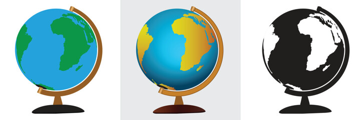 World Globe Vector illustration Design