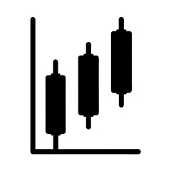 Candlestick Chart Depicting a Bearish Trend in Stock Market Analysis