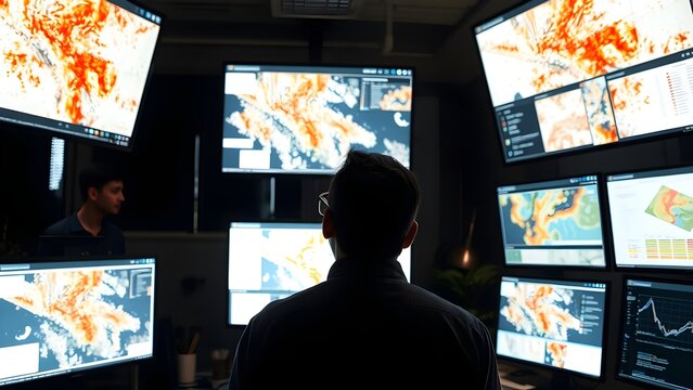 Person Monitoring Different secreen