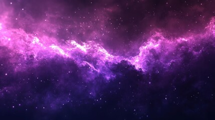 Naklejka premium Vibrant purple fireworks lighting up the night sky aerial urban celebration