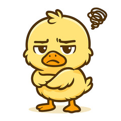 Cartoon chick angry cartoon illustrations