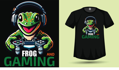 Gaming tshirt design graphics & vector
