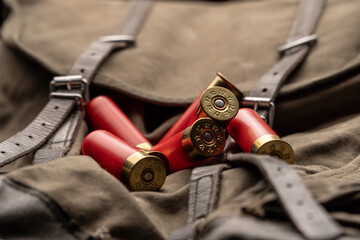 Hunting Gear with Red Shells