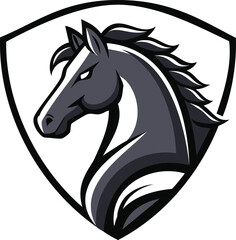 Champion Charger: Bold Horse Head Logo