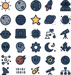 Space & Astronomy Icon