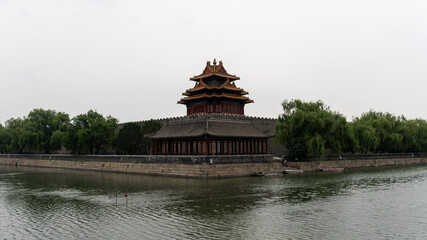 the forbidden city  in beijing
