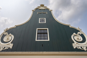 Traditional old houses at The Zaanse Schans, Netherlands. June 8, 2025