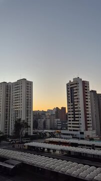 Cabral Terminal timelapse &ndash; fast-paced urban life in Curitiba.