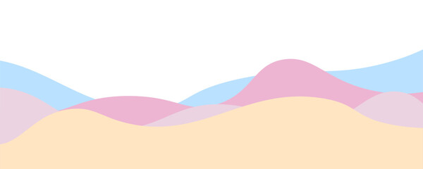 A colorful background with a white border. The background is made up of circles and lines. The background is a mix of pink, blue, and yellow