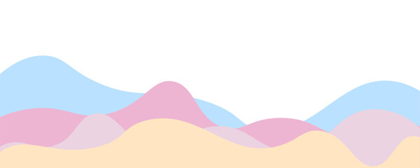 A colorful background with a white border. The background is made up of circles and lines. The background is a mix of pink, blue, and yellow