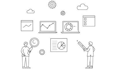 Data Analytics, Business Charts & Graphs: Ultimate Guide to Analysis Icons and Visuals

