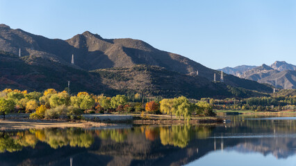 Fototapeta premium autumn in the mountains