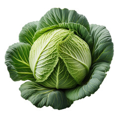 Obraz premium Vegetable PNG Image Without Background Green Cabbage