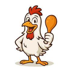 Energetic Rooster Mascot Vector for High-Impact Branding and Food Industry Design