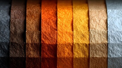 Close-up view of textured colored strips.