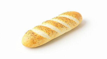 A freshly baked loaf with golden crust and artistic slashes on top, perfect for culinary articles, recipes, menus, or bakery promotions, Ideal for showcasing delicious bread visuals in marketing,