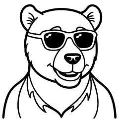 Sunglass Bear Style