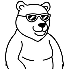 Sunglass Bear Style