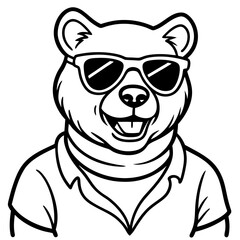 Sunglass Bear Style
