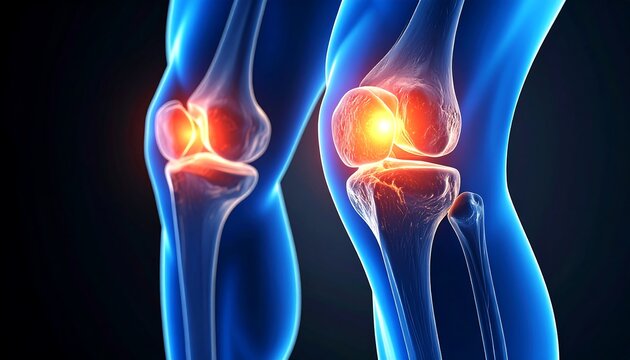 Anatomy of painful knees