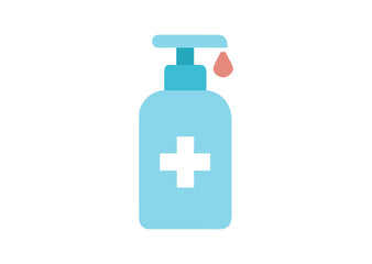 Fototapeta premium Sanitizer Vector Illustration