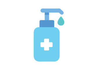 Fototapeta premium Sanitizer Vector Illustration