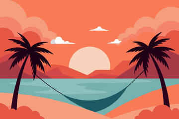 palm tree on the beach