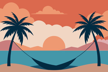 palm tree on the beach