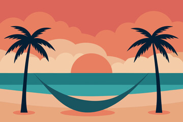 palm tree on the beach