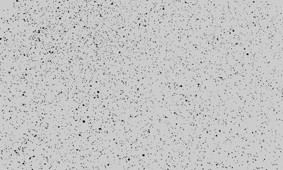 Abstract black grit and grain texture overlay on a white background, perfect for adding a distressed, vintage, or speckled effect to any design