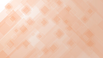 やさしく温かみのあるオレンジのグラデーション幾何学背景素材、抽象的で現代的な印象の清潔感あるビジネス向けデザイン
