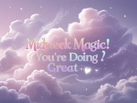 Magical Cloudscape Midweek Motivation.