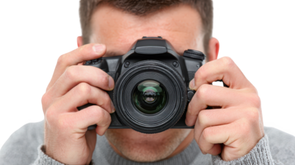 Man behind the lens, a photographer's journey capturing moments in time