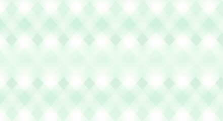 Fototapeta premium Pale Green Diamond Pattern Background geometric texture