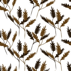 seamless pattern with flowers