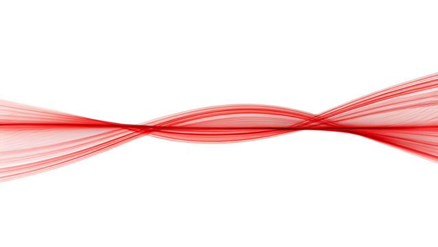 abstract background with lines redline isolated  on white background PNG, AI GENERATED