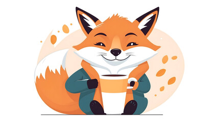 Obraz premium Fox Vector, Fox Illustration Vector, Fox Vector Art