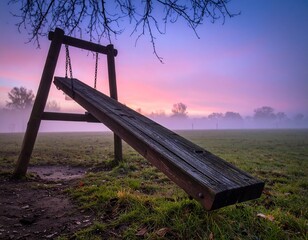 Fototapeta premium bench in the park