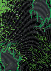 textura lineas verdes