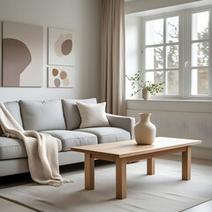 Obraz premium modern living room with sofa